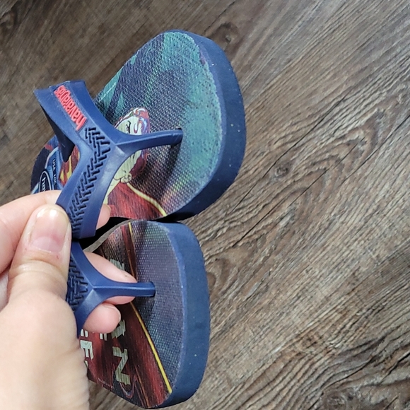 Boys Superman Havianna flip flops - Picture 4 of 5